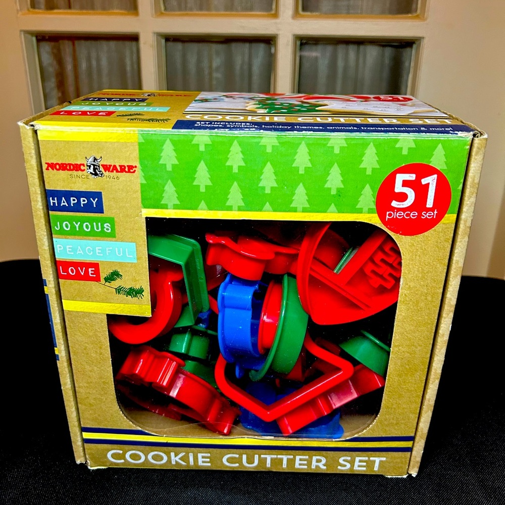 Nordic ware 51 piece cookie cutter set